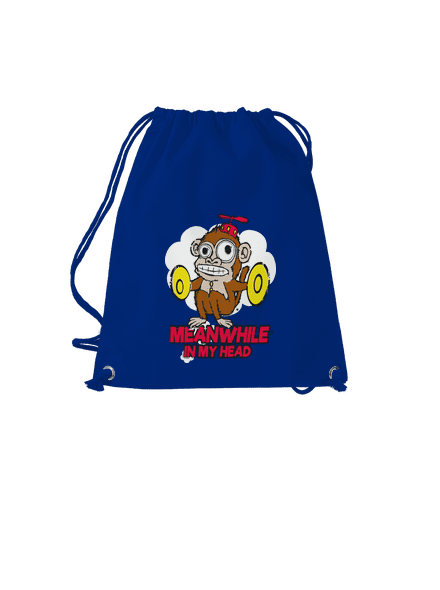 Monkey in my head vak Royal Blue Mal