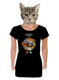 dámske tričko s lemom