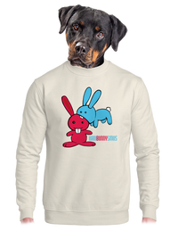 unisex mikina bez kapucne