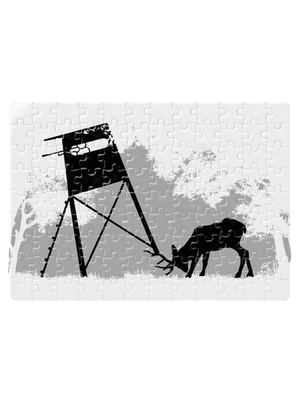 Lesná harmónia puzzle White