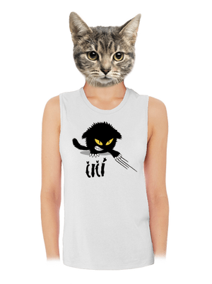 Čičina dámske tielko voľné White