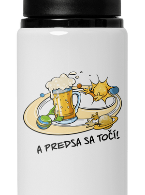 A predsa sa točí! flaša na vodu White