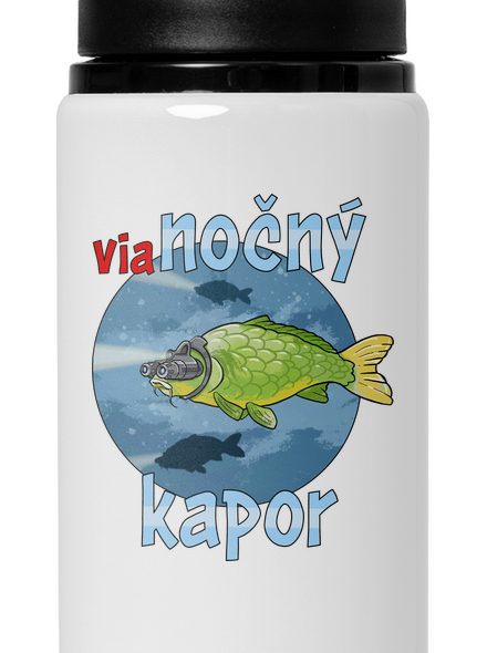 Vianočný kapor flaša na vodu White