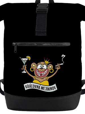 Kráľovná mejdanov batoh Black