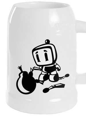 Bomberman polliter White