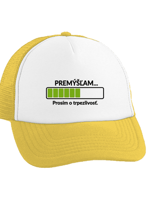 Premýšľam šiltovka truckerka Sunflower cap
