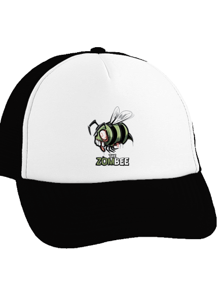 ZomBee šiltovka truckerka Black cap