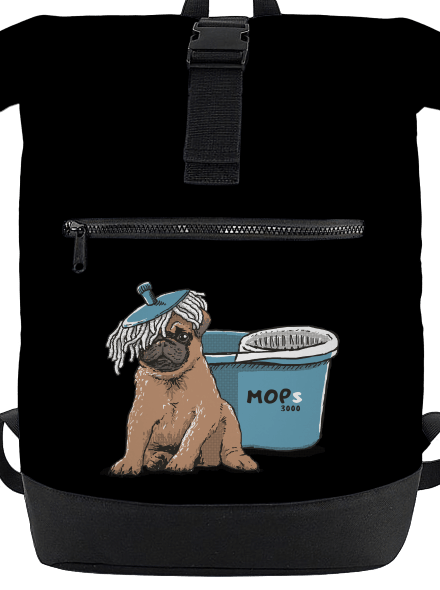 Mops batoh Black
