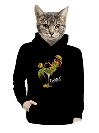 dámska mikina klokanka