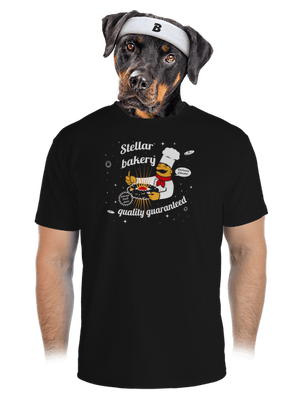 Stellar bakery pánske športové tričko Black
