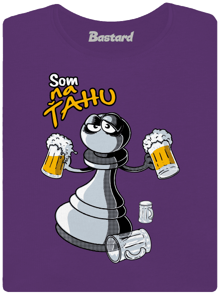 Na ťahu dámske tričko prémium Purple