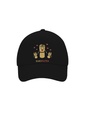 Karimatka šiltovka baseballka Black