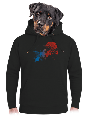 Vaders evolution unisex mikina premium Dark Black