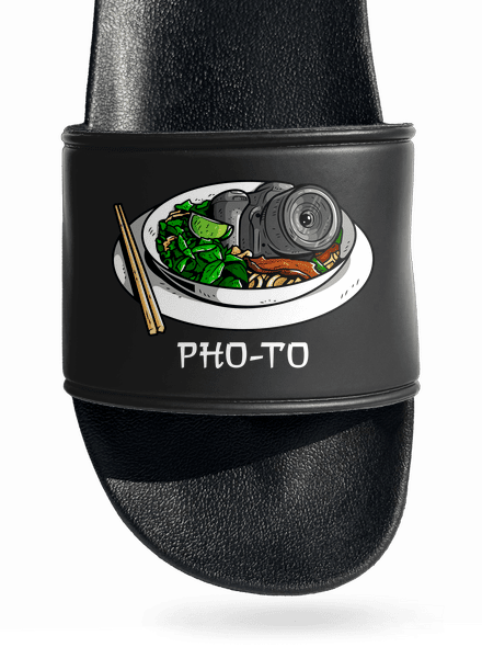 Pho-to šľapky Black