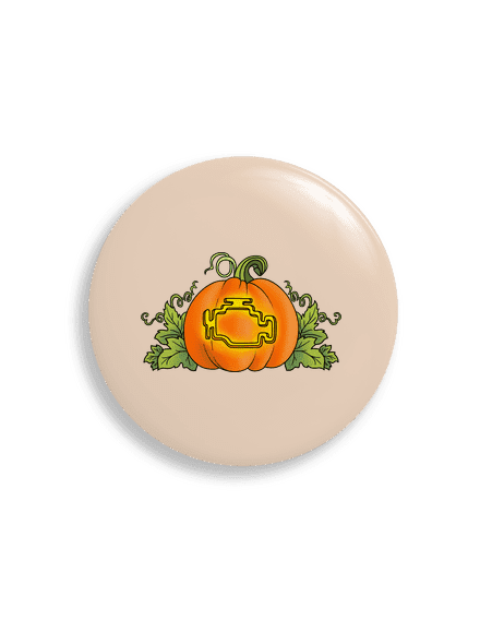 Strašidelný Halloween placka 
