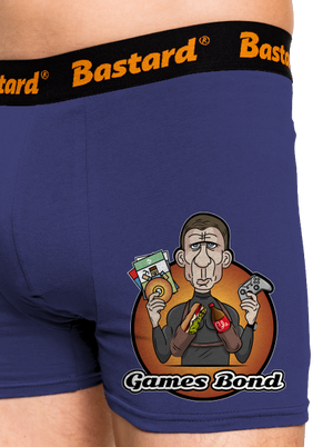 Games Bond boxerky Blue Navy