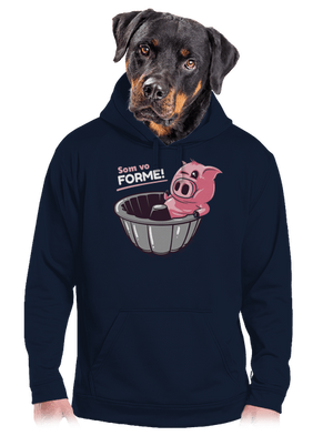 Vo forme pánska mikina klokanka Navy