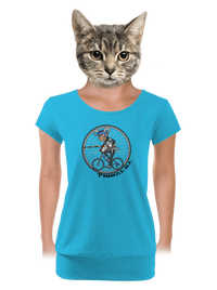 dámske tričko s lemom