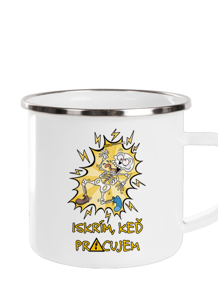 Iskrím plecháčik White