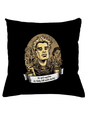 B14: Samotáři vankúš Black