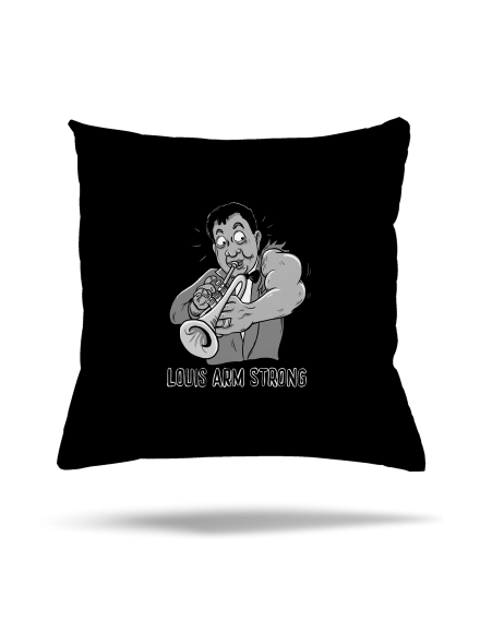 Louis Armstrong vankúš Black