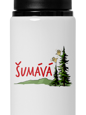 Šumává flaša na vodu White