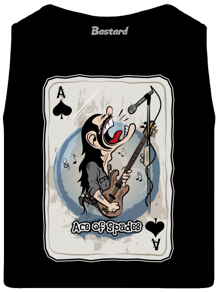 Ace of Spades pánske tielko Black