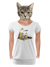 dámske tričko s lemom