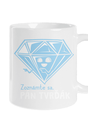 Tvrďák klasický hrnček White