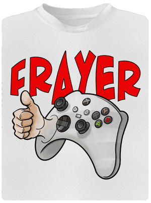 Frayer detské športové tričko White