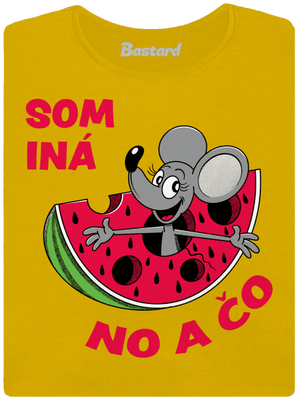 Som iná dámske tričko Yellow