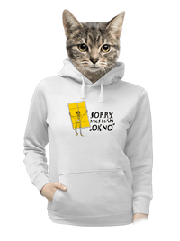 dámska mikina klokanka