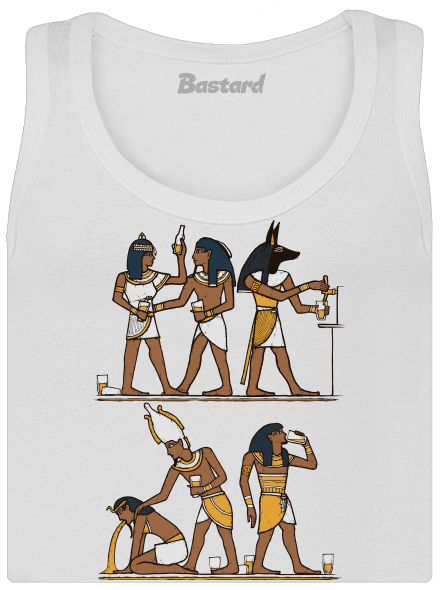Egyptská párty dámske tielko klasické White
