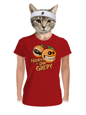 Happy grepy dámske športové tričko Red Mal