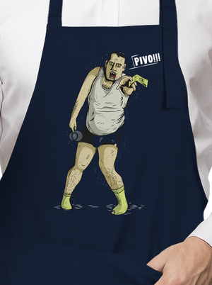 Beer zombie zástera Navy