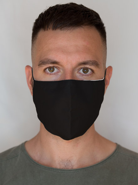 Rúško čierne