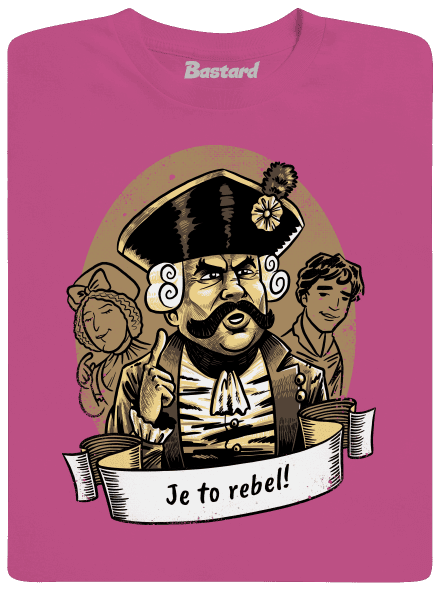B14: S čerty nejsou žerty detské tričko Fuchsia