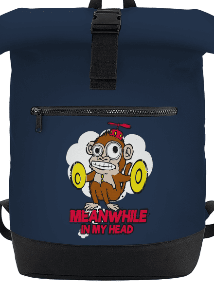 Monkey in my head batoh French Navy