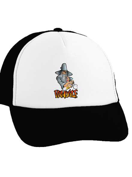 Vandalf šiltovka truckerka Black cap