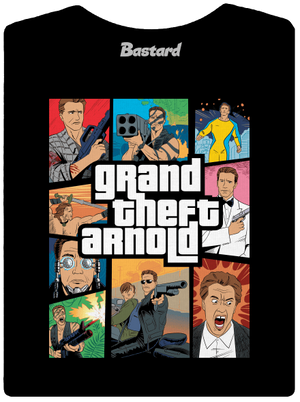 Grand Theft Arnold dámske tričko Black