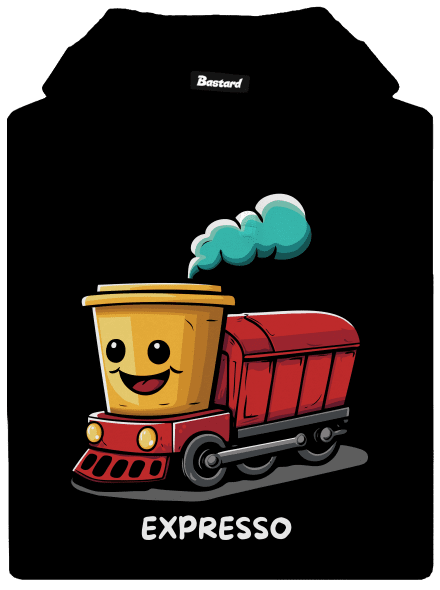 Expresso pánska mikina klokanka Black