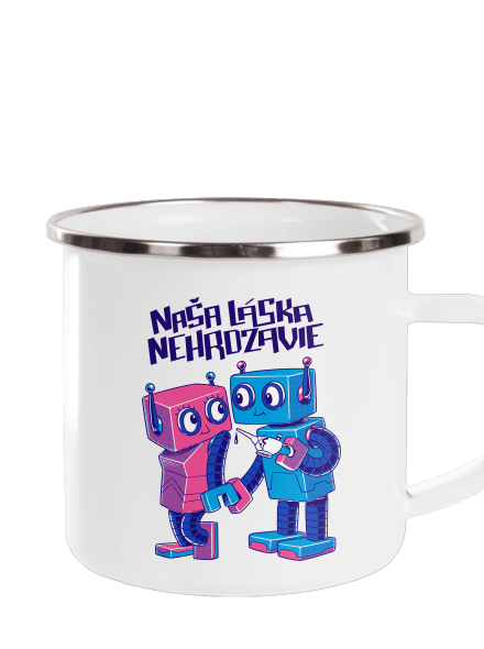 Roboti plecháčik White