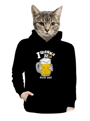 dámska mikina klokanka