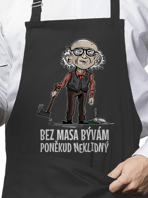 Neklidný bez masa zástera Dark Grey