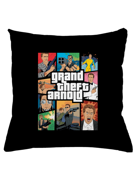 Grand Theft Arnold vankúš Black