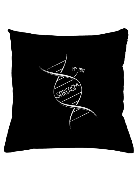 Sarcasm vankúš Black