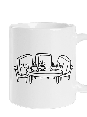 Nerozluční kamaráti klasický hrnček White