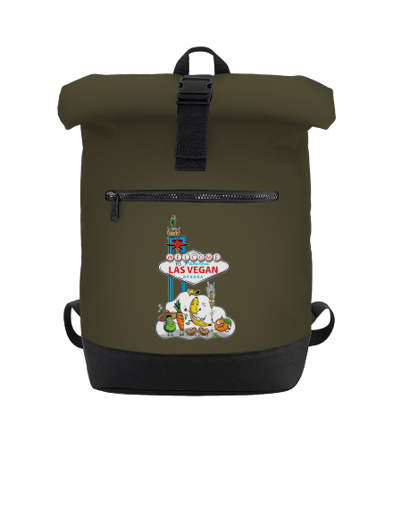 Las Vegan batoh Military Green
