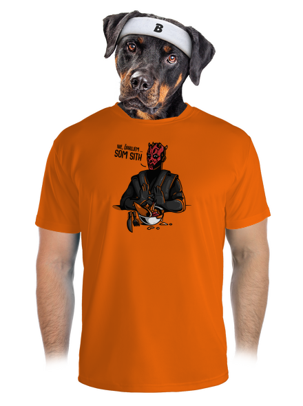 Som sith pánske športové tričko Neon Orange
