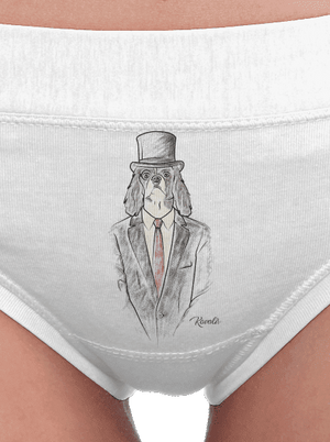 Kavalír dámske nohavičky White